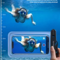 Lamicall Waterproof Phone Pouch Case - [2 Pack][Easy Lock & Heavy Duty] IPX8 Water Proof Cell Phone Dry Bag for Beach, Protector for iPhone 16 15 14 13 12 11 Pro Max Plus XS XR, Galaxy S24 S23, 4-7" - Image 2