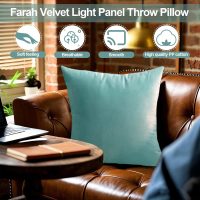 18x18 Inch Flannel Pillow Covers Decorative Cushion Cases Soft Pillowcase for Bedroom Living Room - Image 3
