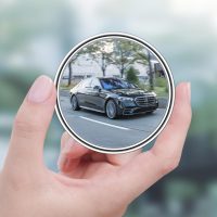 2-Pack 360-Degree Adjustable Blind Spot Mirror Wide Angle Rearview Mirror for Enhanced Driving Safety - Image 3