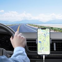 Car Phone Holder Mount, Super Stable Air Vent Cell Phone Car Mount with 2025 Metal Hook Clip, 360° Rotation,One Button Release for iPhone, Galaxy, Google, and All Other Smartphones - Image 8