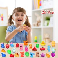 Squishies, 26 Pack Mochi Squishy Toys - Kawaii Cat Squishys Slow Rising Animals - Party Favors, Goodie Bag, Birthday Gifts, Mini Squishies Stress Reliever Toy - Image 2