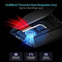 Blackview Laptop 2025, Laptops Computer for Business Student, Quad-Core N150 (Up to 3.6GHz, Beat N5095/N95/N97/N100), 16GB DDR4 256GB SSD, 15.6” FHD IPS TÜV Screen, 100W Type-C Fast Charge, 4K HDMI - Image 5