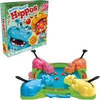 Hungry Hungry Hippos Game for Preschoolers | Instant Marble Relaunch, Easy Set-Up & Storage| Ages 4 and Up | 2 to 4 Players | Kids Games - Image 14
