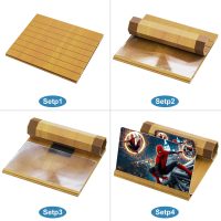 14‘’ Screen Magnifier for Smartphone, Mobile Phone 3D Magnifier Screen Expanders for Movies and Gaming Foldable Phone Stand with Screen Amplifier B1 Beige - Image 6