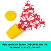 Spin Master Games, Barrel of Monkeys, Retro Linking Fun for Preschoolers, Family Games, 1 & Up Players, for Ages 3 & Up - Image 5