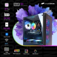 STGAubron Gaming PC Desktop Computer, Intel Core i7 up to 3.9 GHz, Radeon RX 580 8G, 16G RAM, 512G SSD, WiFi, Bluetooth 5.0, RGB Fan x6, Windows 10 Home - Image 5