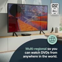 2025 Model HDMI DVD Player for TV | 1080P Region Free DVD-Players for Smart TV | Mini DVD Player with USB, CD & MP3 | HDMI Cable, RCA Cable & Remoted Control | MAJORITY DVD - Image 3