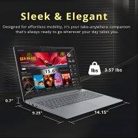 Lenovo Ideapad Slim 3 Laptop for Student & Business with Microsoft Office, Backlit Keyboard, AMD Ryzen 5 5625U (Beats Intel i7-1260U), 15.6" FHD Display, 16GB RAM 512GB SSD, Windows 11 Pro, WOWPC USB - Image 6