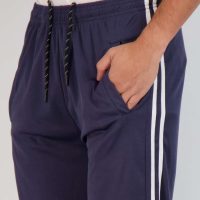 Real Essentials 3 Pack: Men's Mesh Athletic Gym Workout Lounge Open Bottom Sweatpants with Pockets (Available in Big & Tall) - Image 4
