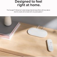 Google TV Streamer 4K - Fast Streaming Entertainment on Your TV with Voice Search Remote - Watch Movies, Shows, Live TV, and Netflix in 4K HDR - Smart Home Control - 32 GB of Storage - Porcelain - Image 8