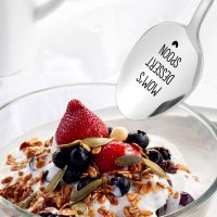 Mom's Spoon Mom Gifts from Son Daughter, Mum Engraved Spoon Gifts for Mommy Mothers Day Birthday Christmas - Image 4