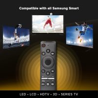 Replacement Remote Compatible with Samsung Smart TV - Universal Remote Control with Voice Search, Netflix, Prime Video, Samsung TV Plus Buttons, Compatible with 4K, QLED, OLED & Crystal UHD - Image 3