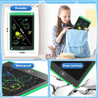 4 Pack LCD Writing Tablet for Kids, 8.5 Inch Colorful Doodle Board Drawing Tablet, Educational Learning Toys Birthday Gifts for Boys Girls Age 3 4 5 6 7 8 - Image 6