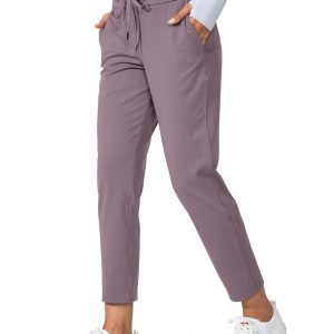 G Gradual Women's Pants with Deep Pockets 7/8 Stretch Ankle Sweatpants for Golf, Athletic, Lounge, Travel, Work