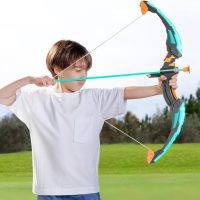 JOYIN Kids Bow and Arrow Set, LED Light Up Archery Toy Set with 9 Suction Cup Arrows, Target & Arrow Case, Indoor and Outdoor Hunting Play Gift Toys for Kids, Boys & Girls Ages 6-12 - Image 8