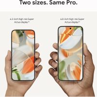 Google Pixel 9 Pro - Unlocked Android Smartphone with Gemini, Triple Rear Camera System, 24-Hour Battery, and 6.3" Super Actua Display - Obsidian - 128 GB - Image 2