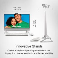 Dell Inspiron 7730 27" Touchscreen All in One Desktop Computer, Intel 10-Core 7 150U, NVIDIA GeForce MX570A, 64 GB RAM, 4 TB SSD, Wi-Fi 6E, Windows 11 Pro, Wireless KB and Mouse - Image 5