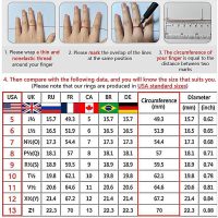 Trendy Female Finger Rings Oval Imitation Opal Jewelry Daily Wear Statement Accessories - Image 6