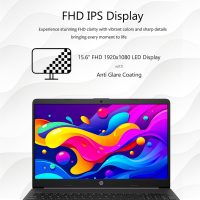 HP 15 Laptop(Include 1 Year Office 365), 16GB RAM, 1TB SSD, 15.6" FHD 1080p IPS Display, AMD Dual Core Processor, Ethernet Port RJ-45, SD Card Reader, Windows 11 Pro, WOWPC Recovery USB - Image 4