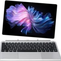 VGKE 2-in-1 Touch-Screen Laptop, 12.3" 3K IPS Tablet PC with Magnetic Keyboard, Celeron J4125, Up to 2.7Ghz, 8GB RAM, 256GB SSD, USB Type-C, Webcam, Silver - Image 7