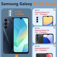 FNTCASE for Samsung Galaxy A16-5G Case: Dual Layer Protective Heavy Duty Cell Phone Cover with Non Slip Textured Back - Shockproof Rugged Military Grade Drop Protection Bumper Tough Black - Image 2