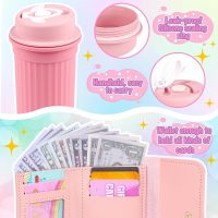 Play Purse for Little Girls, 32PCS Toddler Purse with Pretend Makeup for Kids, Princess Toys Includes Handbag, Phone, Wristwatch, Silk Scarf Kids Toy Purse Birthday Gift for Girls 3 4 5 6 + - Image 4