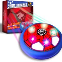 Soccer Toys for Boys 4-6 Hover Soccer Ball Indoor Gifts for Boys Kids Toys Birthday Gifts for 4 5 6 7 8 9 10 Year Old Boy Air Floating Soccer Toy with LED Lights Foam Bumper - Image 7