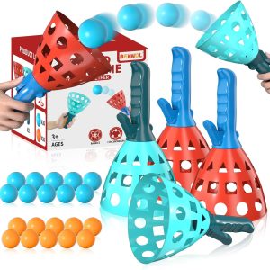 Bennol Outdoor Game Toys for Kids Boys with 20 Balls, Pop Pass Catch Ball Game Outside Toys Gifts for 3 4 5 6 7 8+ Year Old Teens, Outside Outdoor Play Gifts for Kids Boys Ages 3-5 4-8