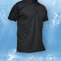 MAGCOMSEN Men's Polo Shirt Quick Dry Performance Short Sleeve Tactical Shirts Pique Jersey Golf Shirt - Image 6