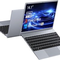 14" Laptop Computer, Windows 11 Laptop for MS Office, 8GB RAM 512GB SSD, Intel Pentium Quad-Core Processor(Up to 2.64GHz), 1080P FHD IPS, Wi-Fi 5, BT5.0, HDMI, Students, Lightweight - Image 8