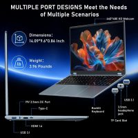 Gaming Laptop,MX350 Graphics Laptop,16 Inch Laptop Computer,N95 4C/4T Processor(up to 3.4Ghz),16GB RAM 1TB SSD,16”FHD 1920 * 1200 Display,WiFi 5,BT4.0,Backlit Keyboard - Image 5