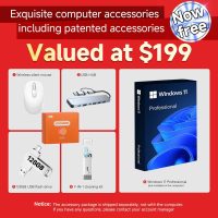 HP All in One Desktop Computer for Home, Intel Celeron J4025, 21.5 inch FHD Anti-Glare, WiFi 6, 32 GB DDR4, 1 TB SSD, 128 GB USB Flash Drive, Home PC, Wired KB & Mouse, Win 11 Pro, w/Accessories - Image 2