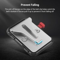 SmallRig Mini V Mount Battery Plate, V-Lock Mount Battery Plate with Belt Clip for Camera Power Supply - 2990 - Image 2