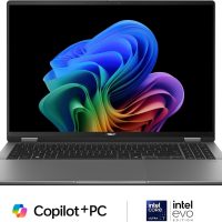 ASUS Vivobook 16 Flip Laptop, Copilot+ PC, 16” OLED 3K 120Hz Touch Display, Intel® Core™ Ultra 7 256V, Intel® Arc™ Graphics, 16GB Memory, 512GB SSD, Matte Gray, TP3607SA-DS74T - Image 2