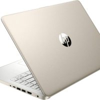HP Touchscreen Laptop Computer for Home Student Study, 1-Year Office, 4GB DDR4 RAM, 64GB eMMC, Intel Processor, 14 inch, WiFi 6, Bluetooth, Windows 11 Home S, Pale Gold - Image 9