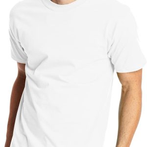 Hanes Men's Beefy-t T-Shirt, Heavyweight Cotton Tee, 1 Or 2 Pack, Big & Tall