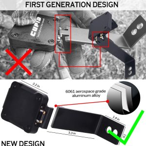 Smartphone Camera Bow Phone Mount for Use with Iphone,samsung,gopro, and More, ⅡUpgrade