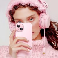 GolbinBox Magnetic for iPhone 15 Case, Compatible with MagSafe, [Soft Anti-Scratch Microfiber Lining], Slim Liquid Silicone Shockproof Protective Phone Case for iPhone 15 6.1 inch, Chalk Pink - Image 7