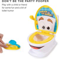 Brybelly The Original Shoot The Poop - Funny Family Game - Fast and Frenzied Flushing Poop Game with Fun Sounds for Kids - Image 5