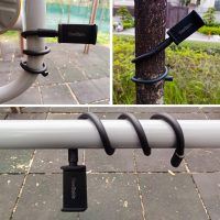 YKI Flexible Phone Holder for Stroller, Treadmill, Wheelchair, Desk & More, Flexible Phone Stand for iPhones/Smartphones up to 3.5” Wide, 20” Long Arm Gooseneck Portable Phone Mount - Image 2