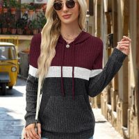 Lylinan Womens Cozy Textured Sweaters Fall Fashion Hoodies Trendy Outfits S-XXL - Image 7
