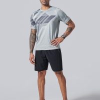 5 Pack Men’s Active Quick Dry Crew Neck T Shirts | Athletic Running Gym Workout Short Sleeve Tee Tops Bulk - Image 2