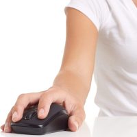 Amazon Basics 2.4 Ghz Wireless Optical Computer Mouse with USB Nano Receiver, Black - Image 5