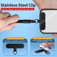 Hand Wrist Strap Lanyard,Universal Cell Phone Multifuctional Patch Lanyards for Women and Men (Purple) - Image 5