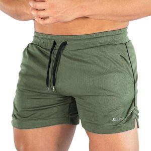 Surenow Mens Running Gym Shorts 3 Inch Breathable Lightweight Athletic Sport Shorts Training Workout Shorts with Pockets