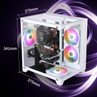 Prebuilt Gaming PC Desktop Computer,Intel Core i7 Desktop,Operating at A Frequency of 3.4-3.9 GHz,RX590 Graphics Card with 8GB GDDR5 Video Memory,16GB RAM, 1TB NVME SSD,WiFi 5.0,RGB Fan x4 - Image 5
