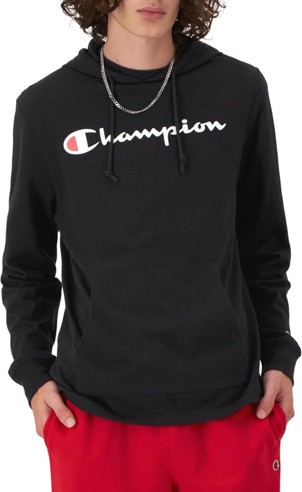 Champion, Midweight, Soft and Comfortable T-shirt Hoodie for Men
