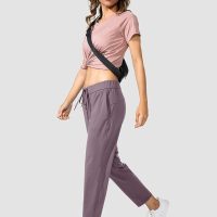 G Gradual Women's Pants with Deep Pockets 7/8 Stretch Ankle Sweatpants for Golf, Athletic, Lounge, Travel, Work - Image 5