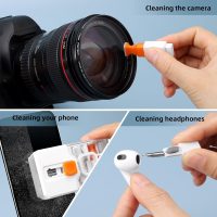 Keyboard Cleaning Kit Laptop Cleaner, 10-in-1 Computer Screen Cleaning Brush Tool, Multi-Function PC Electronic Cleaner Kit Spray for iPad iPhone Pro, Earbuds, Camera Monitor, All-in-one with Patent - Image 5