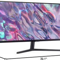 SAMSUNG 34" ViewFinity S50GC Series Ultra-WQHD Monitor, 100Hz, 5ms, HDR10, AMD FreeSync, Eye Care, Borderless Design, PIP, PBP, LS34C502GANXZA, 2023, Black - Image 11